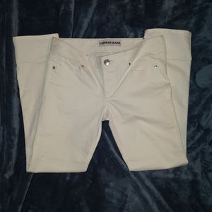 Women's White Express Jeans